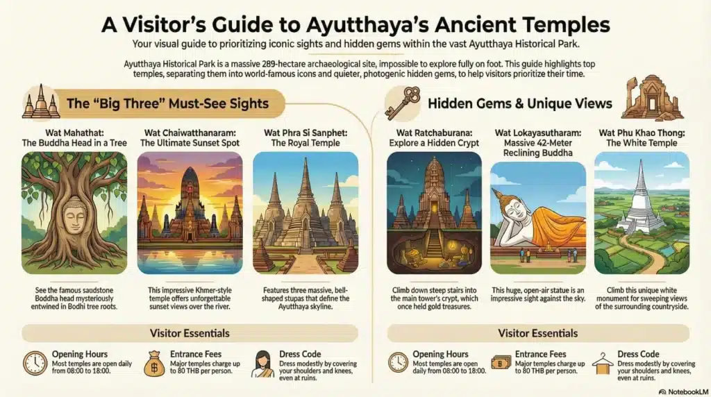 Best Temples in Ayutthaya